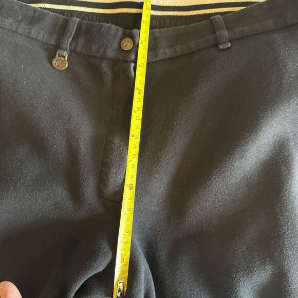 On Course Cotton Black Riding Pants Breeches Women’s Size 30 long Equestrian - Picture 16 of 16